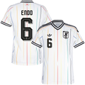 Japan ENDO #6 Away World Cup 2026 Jersey White Men's