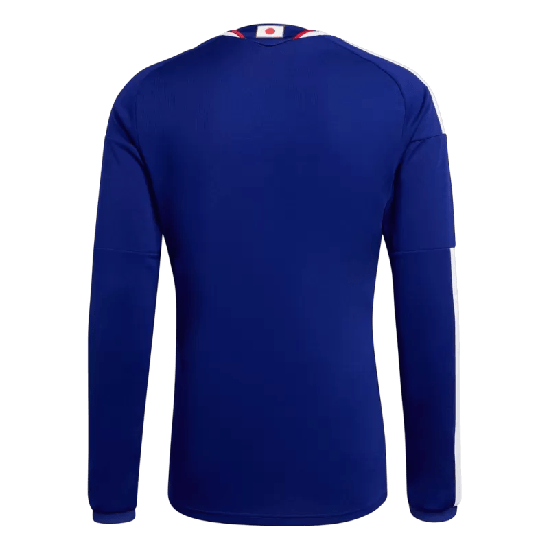 Japan Home World Cup 2026 Long Sleeve Jersey Dark Blue Men's