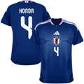 Japan HONDA #4 Home World Cup 2026 Jersey Dark Blue Men's