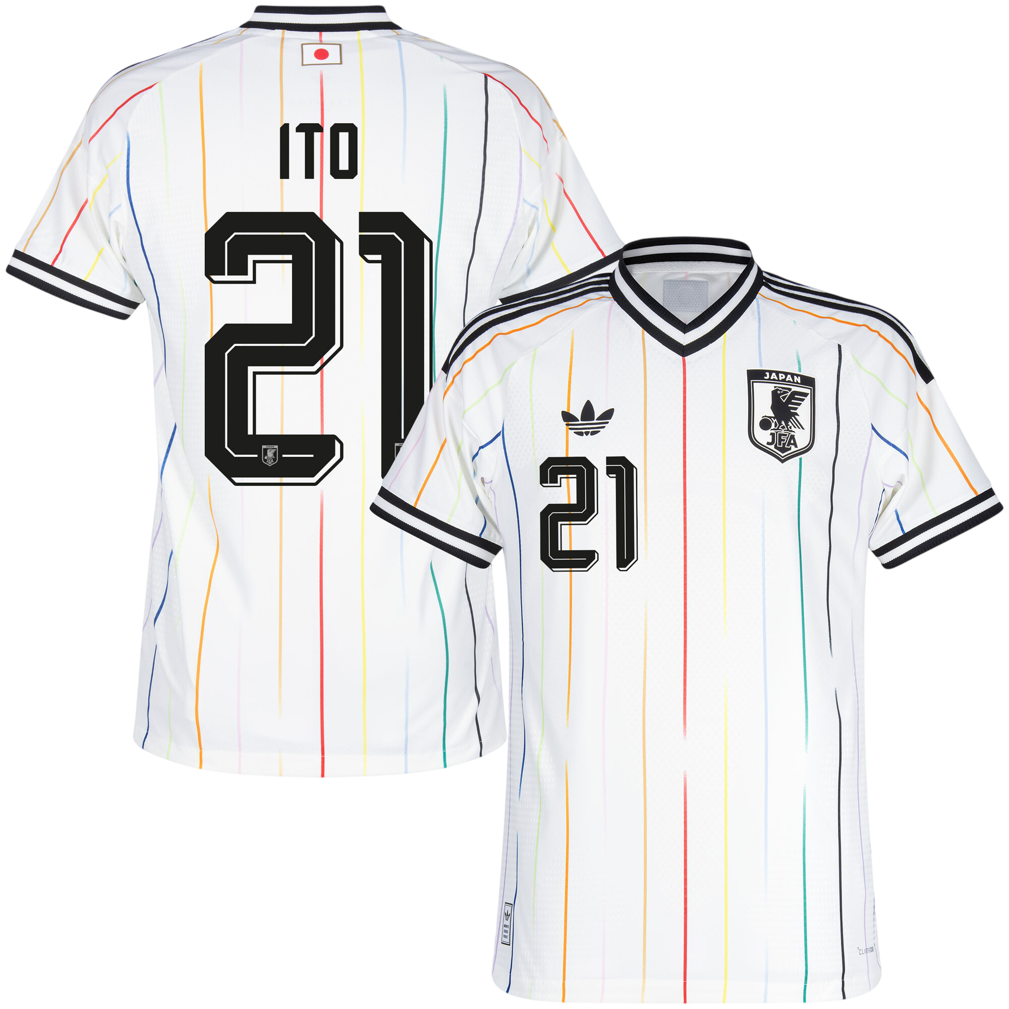 Japan ITO #21 Away World Cup 2026 Jersey White Men's