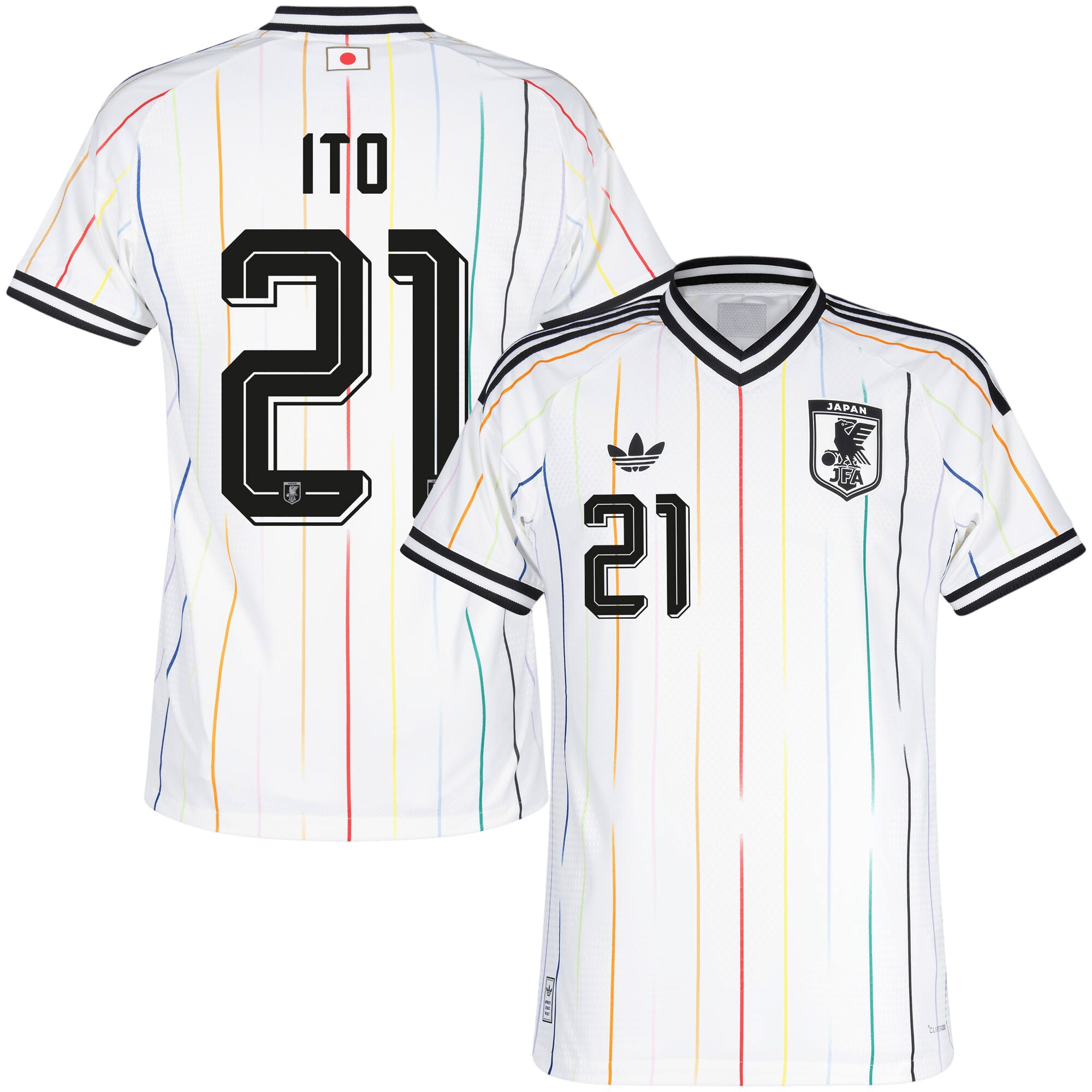 Japan ITO #21 Away World Cup 2026 Jersey White Men's