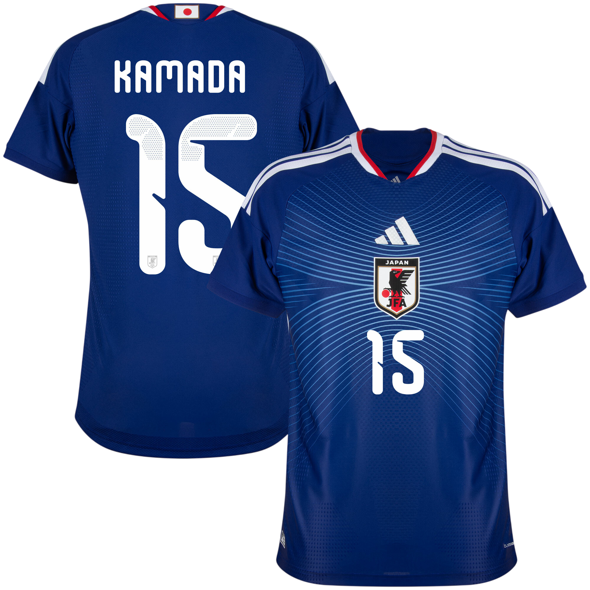 Japan KAMADA #15 Home World Cup 2026 Jersey Dark Blue Men's