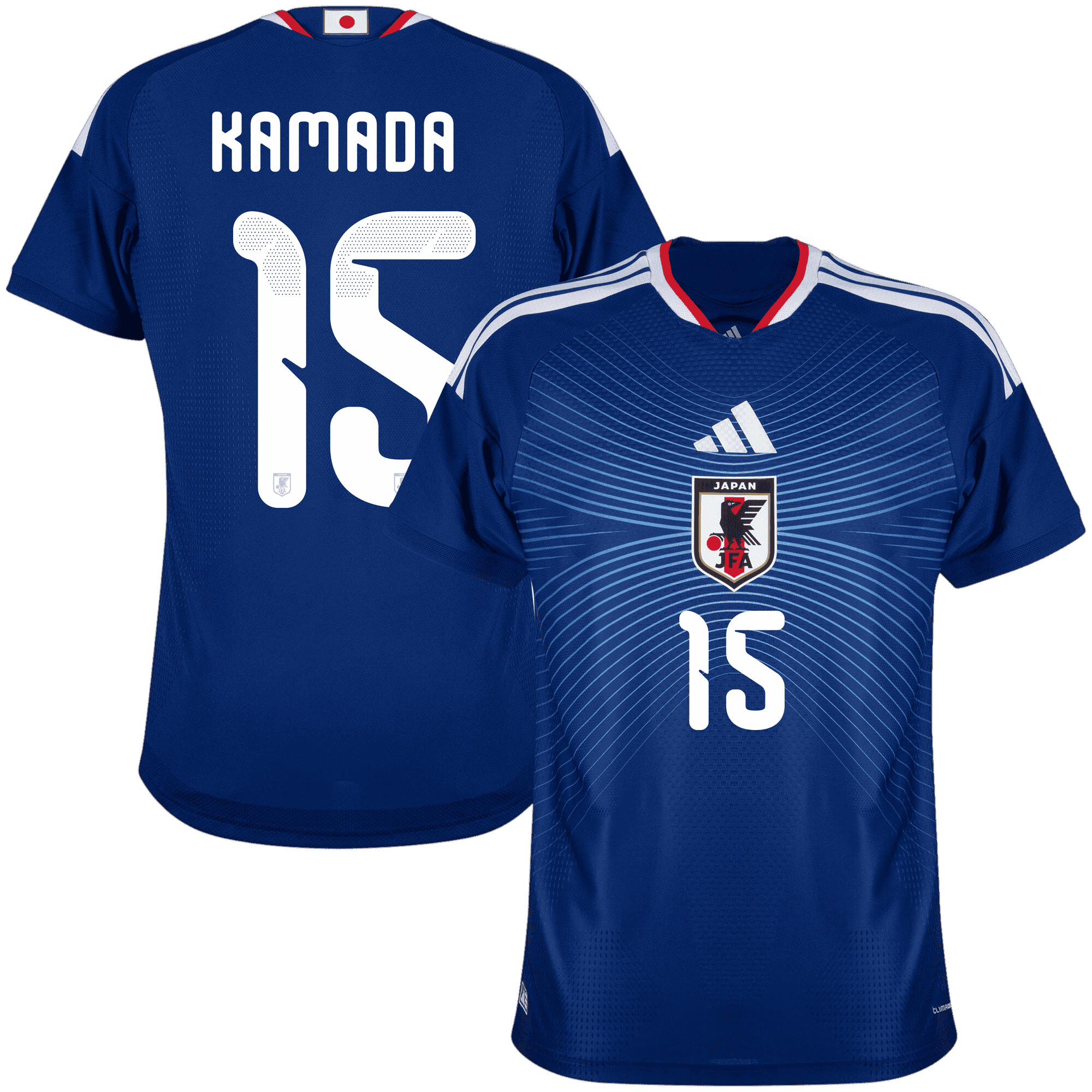 Japan KAMADA #15 Home World Cup 2026 Jersey Dark Blue Men's