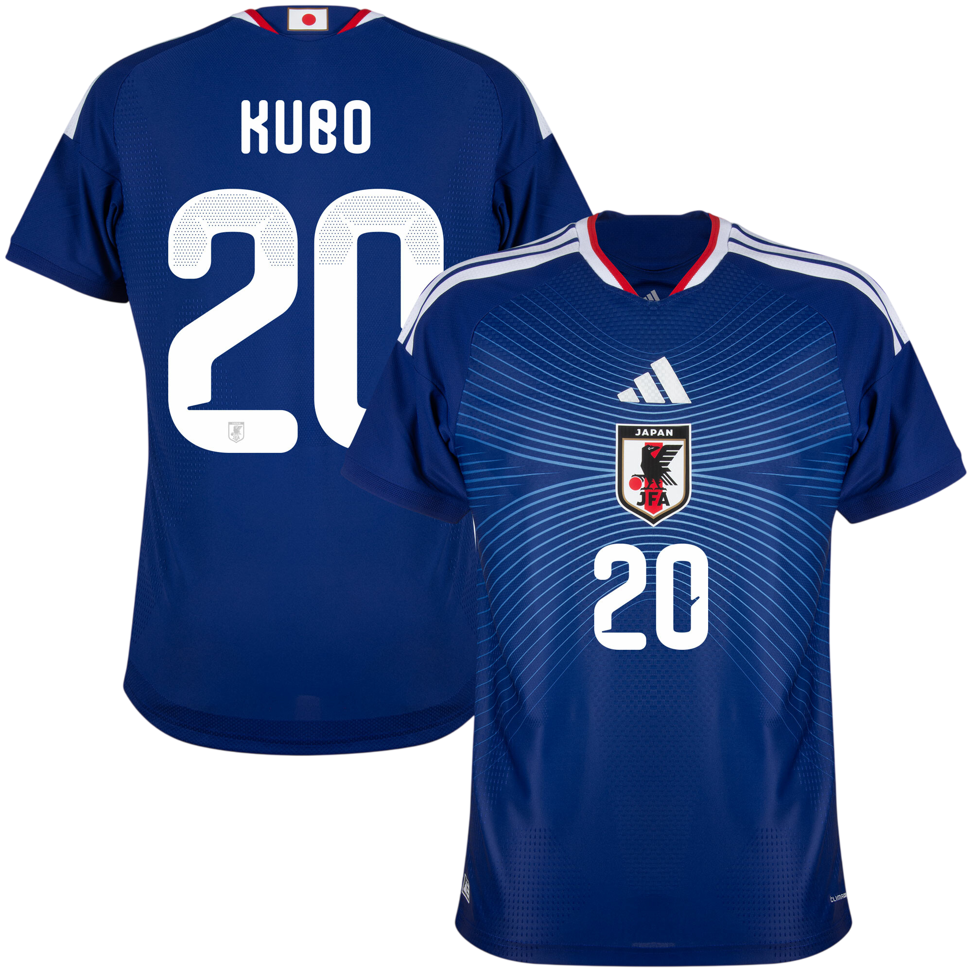 Japan KUBO #20 Home World Cup 2026 Jersey Dark Blue Men's