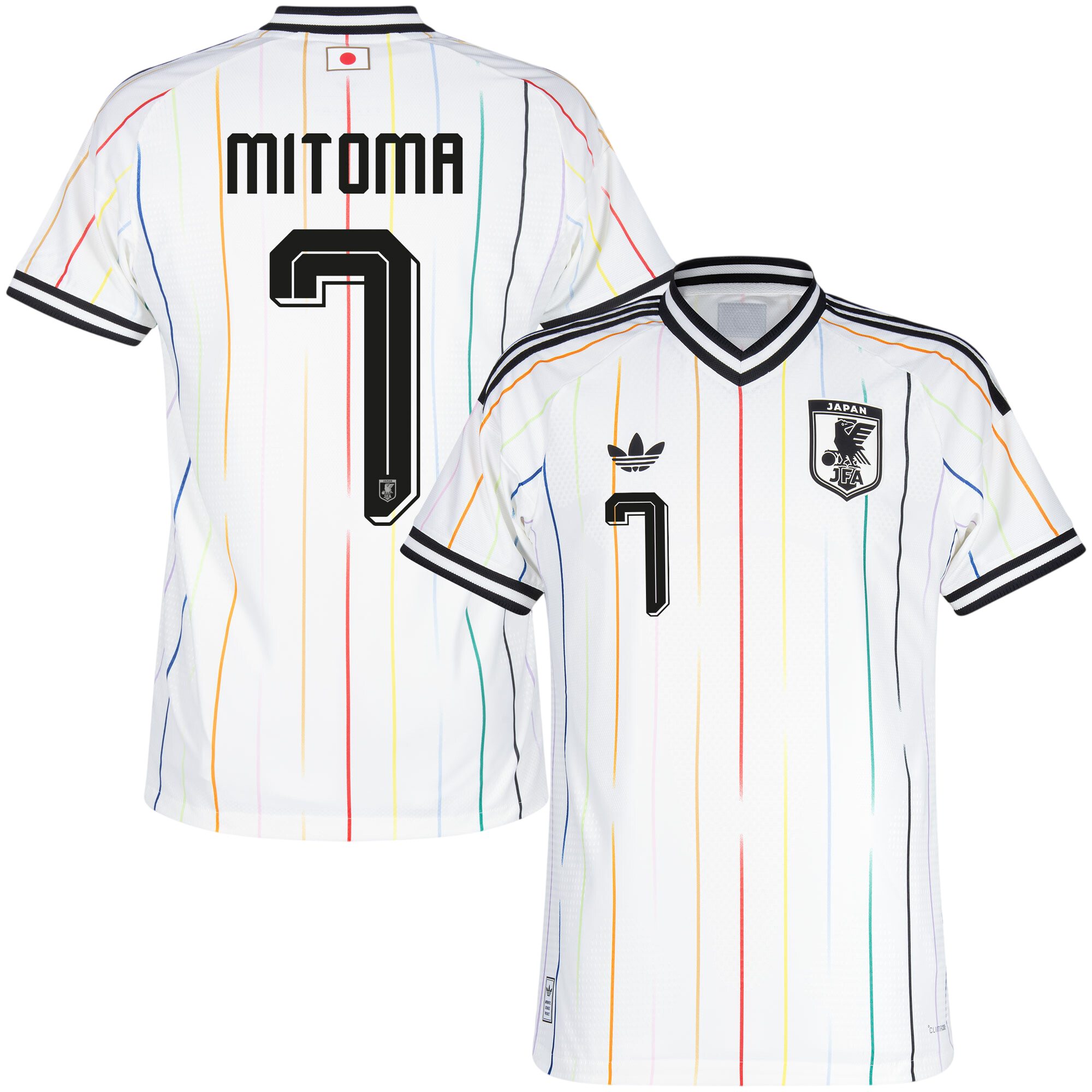 Japan MITOMA #7 Away World Cup 2026 Jersey White Men's