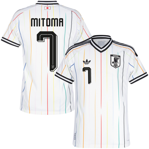 Japan MITOMA #7 Away World Cup 2026 Jersey White Men's
