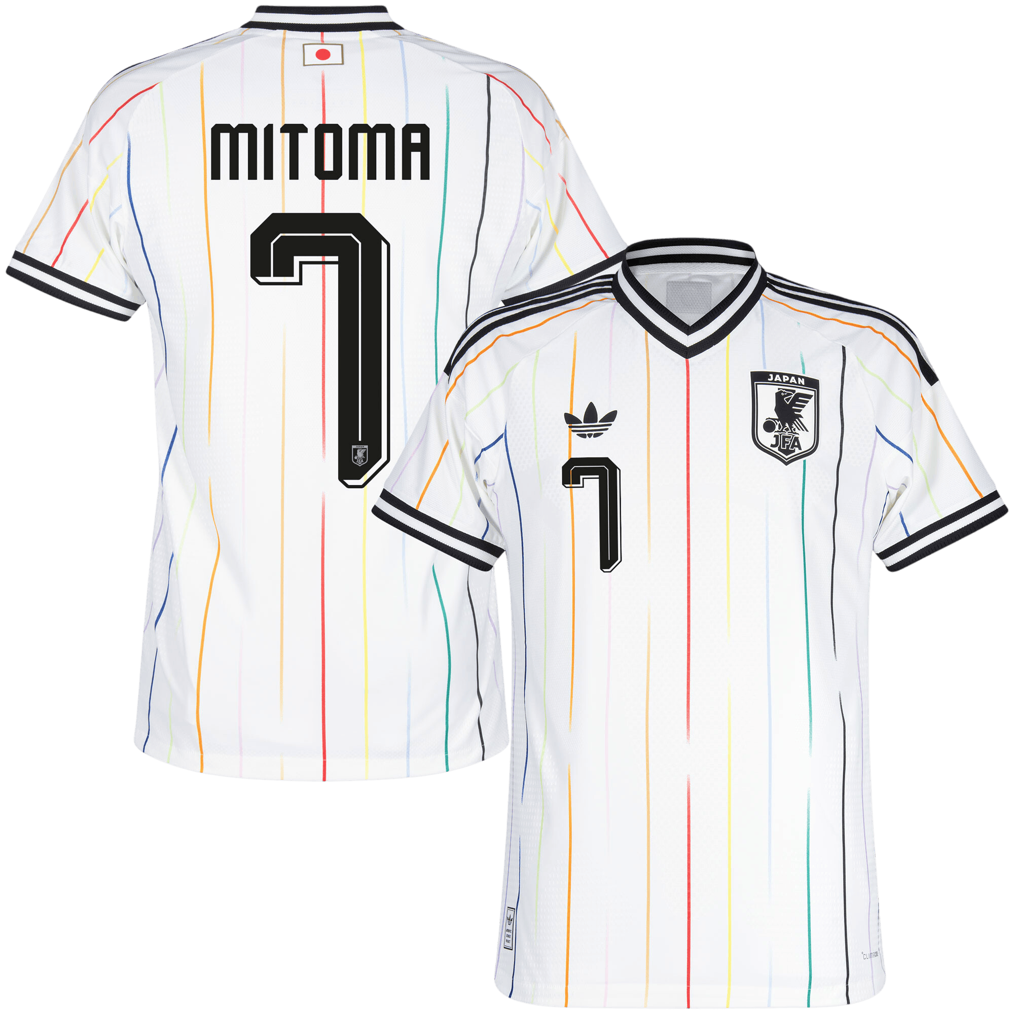 Japan MITOMA #7 Away World Cup 2026 Jersey White Men's