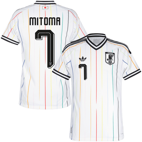 Japan MITOMA #7 Away World Cup 2026 Jersey White Men's
