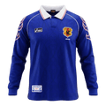 Japan Retro Home Long Sleeve Jersey 1998 Blue Men's