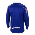 Japan Retro Home Long Sleeve Jersey 1998 Blue Men's