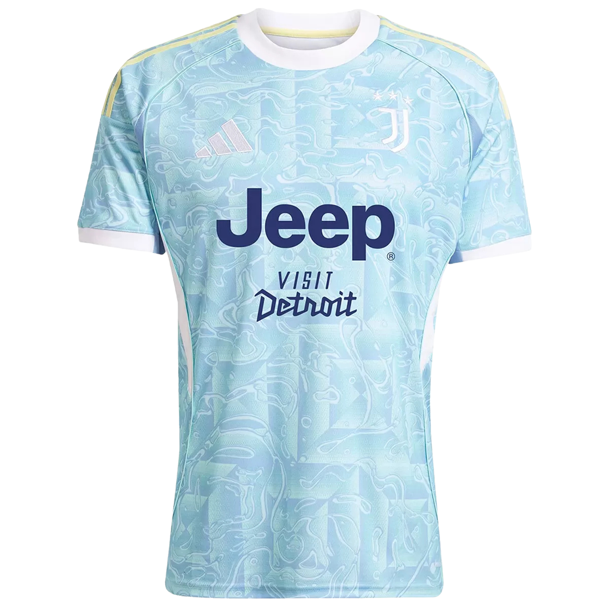 Juventus Away 2025/26 Jersey Light Blue Men's
