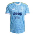 Juventus Away 2025/26 Jersey Player's Version Light Blue Men's