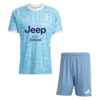 Juventus Away 2025/26 Kit Light Blue Men's