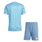 Juventus Away 2025/26 Kit Light Blue Men's
