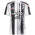 Juventus Home 2025/26 Jersey Black & White Men's