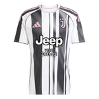 Juventus Home 2025/26 Kit Black & White Men's