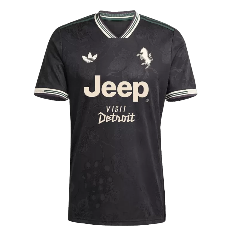 Juventus Third 2025/26 Jersey Player's Version Black Men's