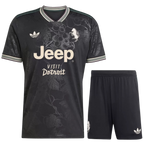 Juventus Third 2025/26 Kit Black Men's