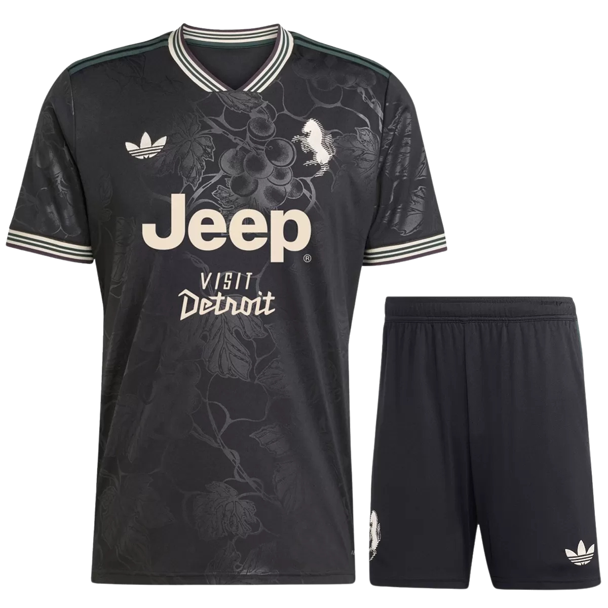 Juventus Third 2025/26 Kit Black Men's