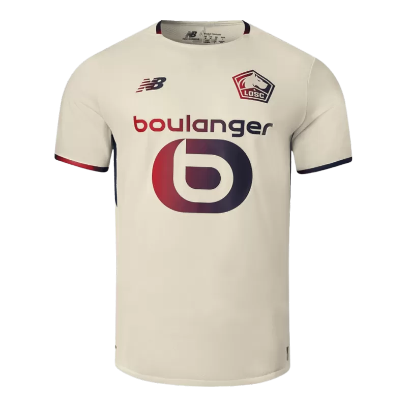 Lille Away 2025/26 Jersey Beige Men's