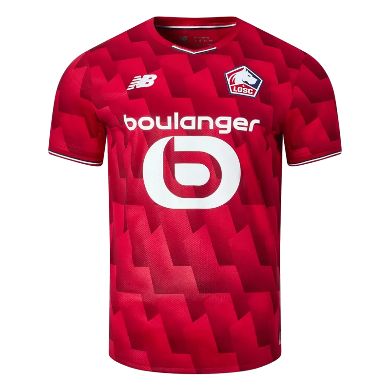 Lille Home 2025/26 Jersey Red Men's
