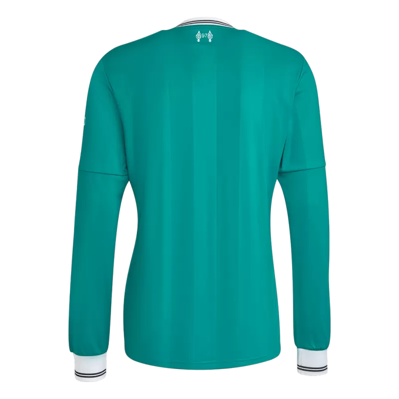 Liverpool Third 2025/26 Long Sleeve Jersey Blue Men's