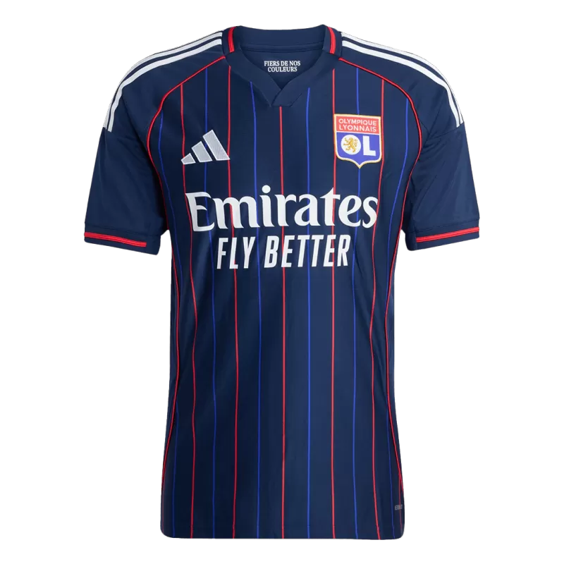 Lyon Away 2025/26 Jersey Navy Blue Men's