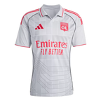 Lyon Third 2025/26 Jersey Grey Men's