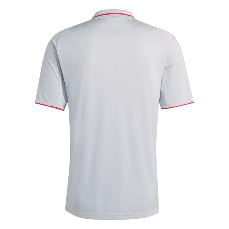 Lyon Third 2025/26 Jersey Grey Men's