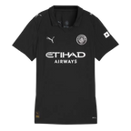 Man City Away 2025/26 Jersey Black Women's