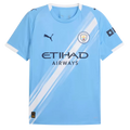 Man City Home 2025/26 Jersey Light Blue Men's