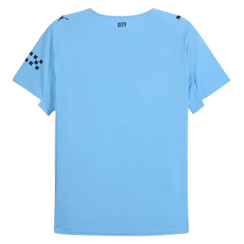Man City Home 2025/26 Jersey Light Blue Men's