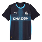 Marseille Away 2025/26 Jersey Black Men's