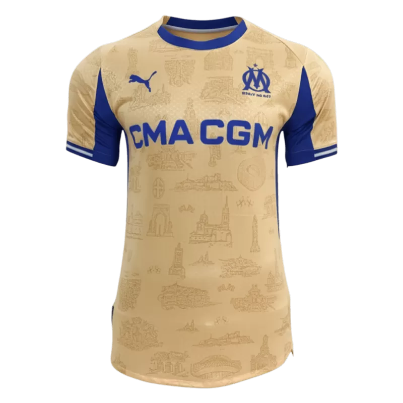 Marseille Fourth 2025/26 Jersey Player's Version Men's