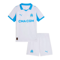 Marseille Home 2025/26 Kit White Kids