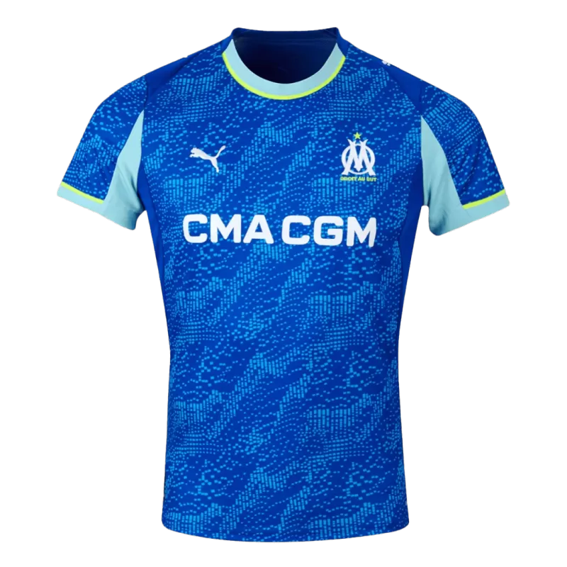 Marseille Third 2025/26 Jersey Blue Men's