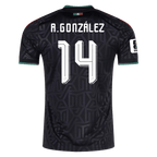 Mexico A. GONZALEZ #14 Third World Cup 2026 Jersey Black Men's