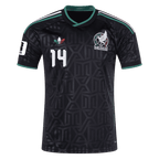 Mexico A. GONZALEZ #14 Third World Cup 2026 Jersey Black Men's