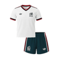 Mexico Away World Cup 2026 Kit White Kids