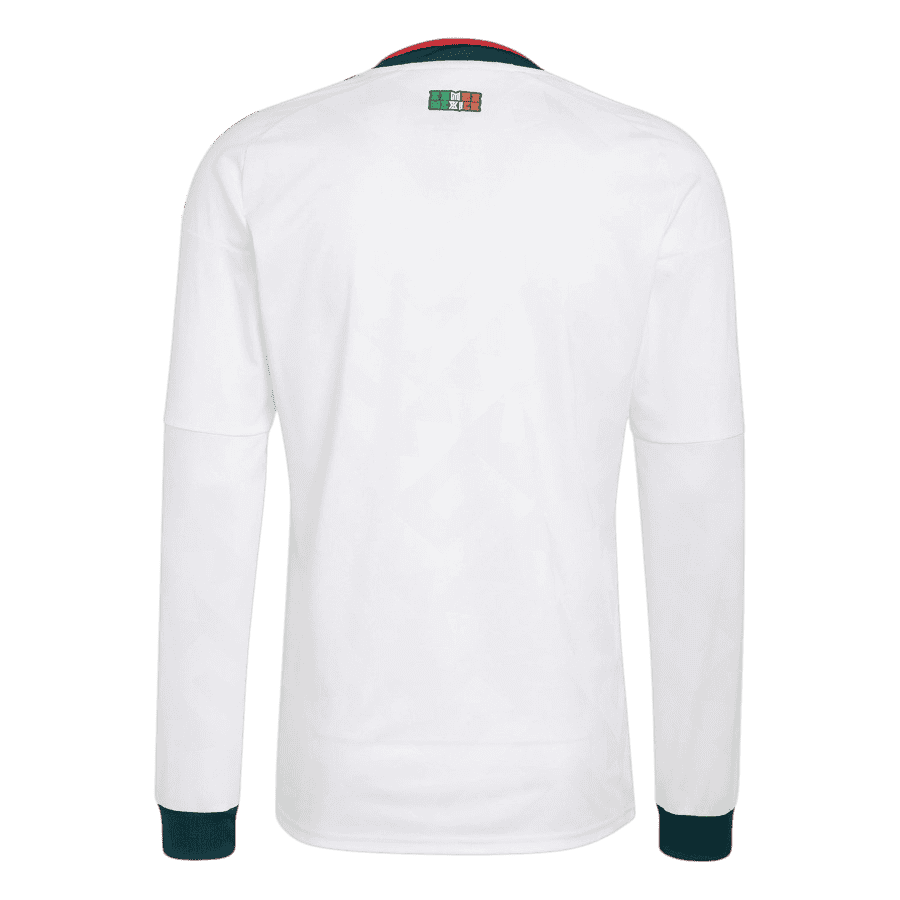 Mexico Away World Cup 2026 Long Sleeve Jersey White Men's
