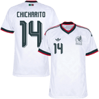 Mexico CHICHARITO #14 Away World Cup 2026 Jersey Player's Version White Men's