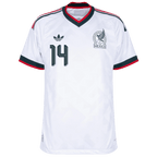 Mexico CHICHARITO #14 Away World Cup 2026 Jersey Player's Version White Men's
