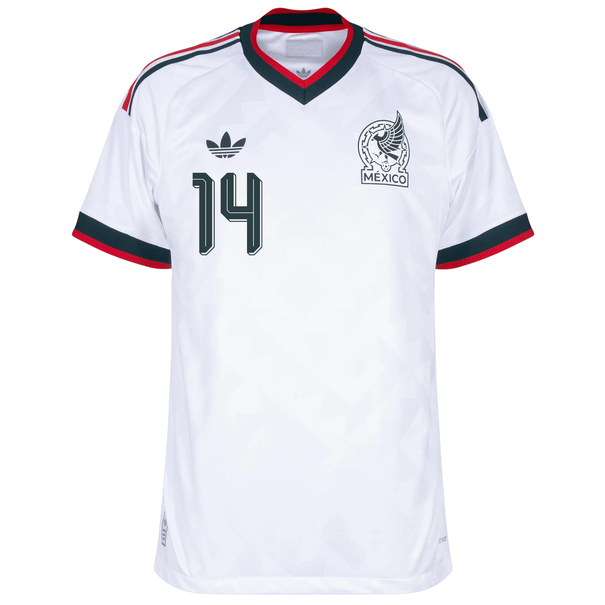 Mexico CHICHARITO #14 Away World Cup 2026 Jersey Player's Version White Men's