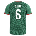 Mexico E. LIRA #6 Home World Cup 2026 Jersey Green Men's