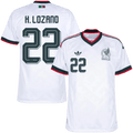 Mexico H.LOZANO #22 Away World Cup 2026 Jersey Player's Version White Men's