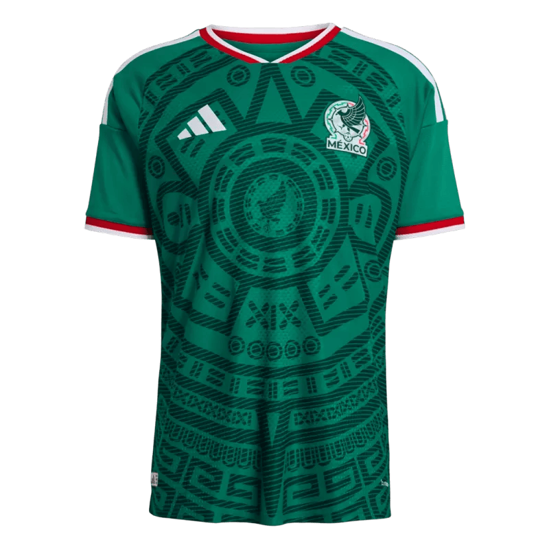 Mexico Home World Cup 2026 Jersey Player's Version Green Men's