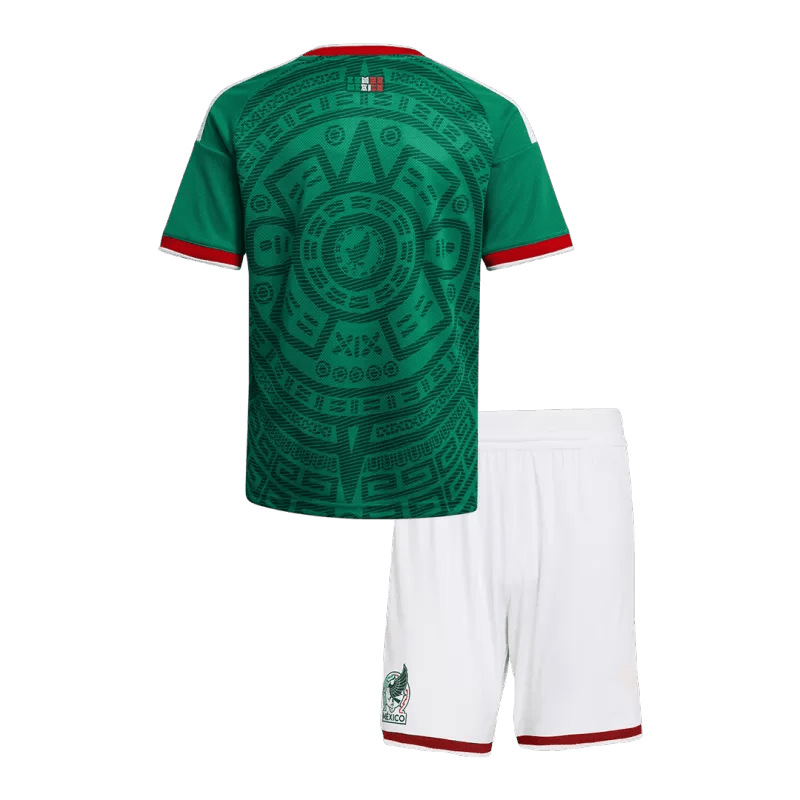 Mexico Home World Cup 2026 Kit Green Kids