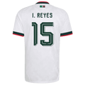 Mexico I. REYES #15 Away World Cup 2026 Jersey White Men's