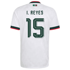 Mexico I. REYES #15 Away World Cup 2026 Jersey White Men's