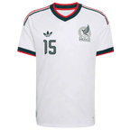 Mexico I. REYES #15 Away World Cup 2026 Jersey White Men's